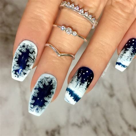 pretty winter nail designs|nail designs for winter 2023.